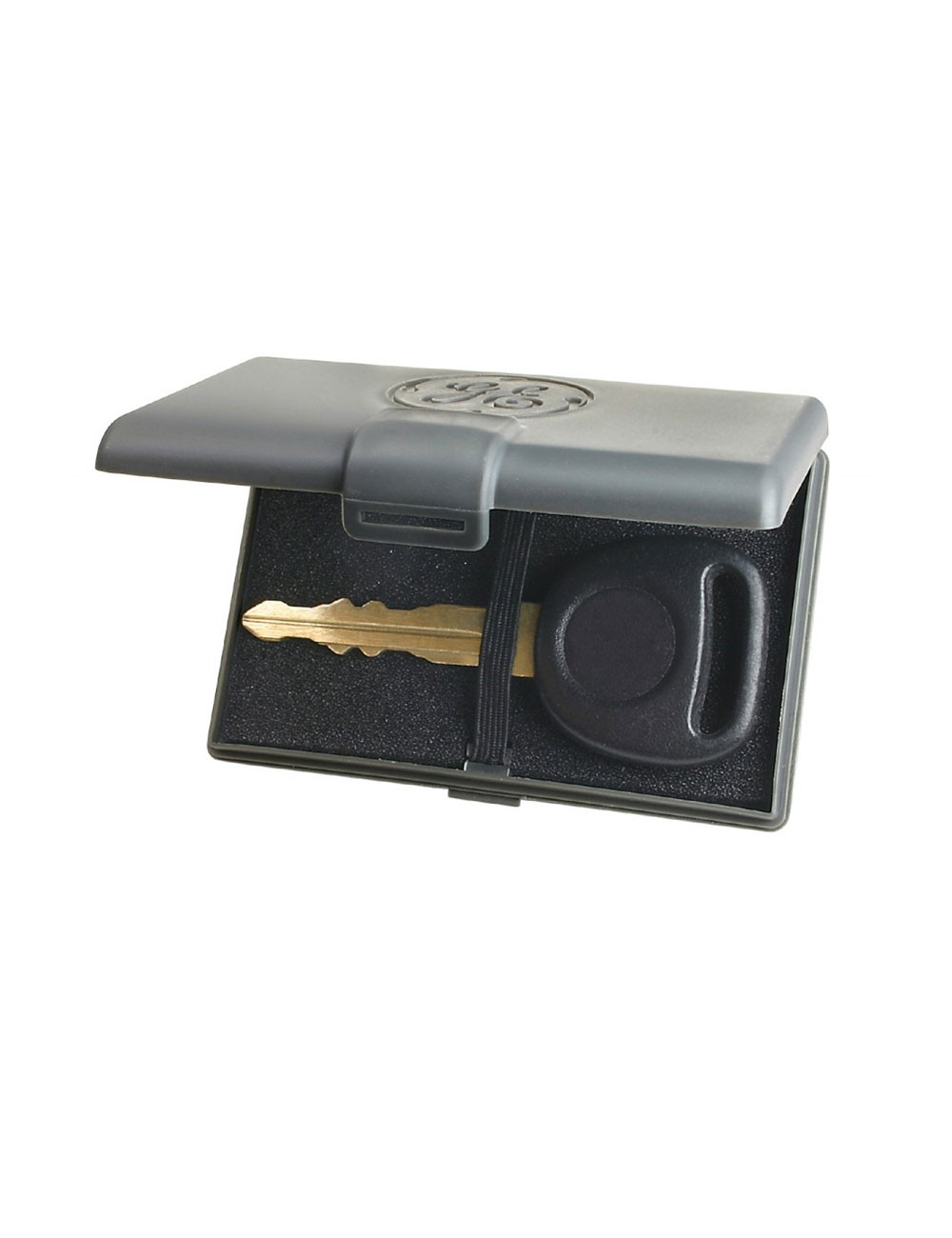 noir Support de clé sous la voiture AMENA Porte-clés magnétique cachera une clé pour votre voiture Cachette de clé d'extérieur 