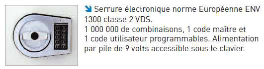 Armoire forte Keyprotect 600 trousseaux de clés